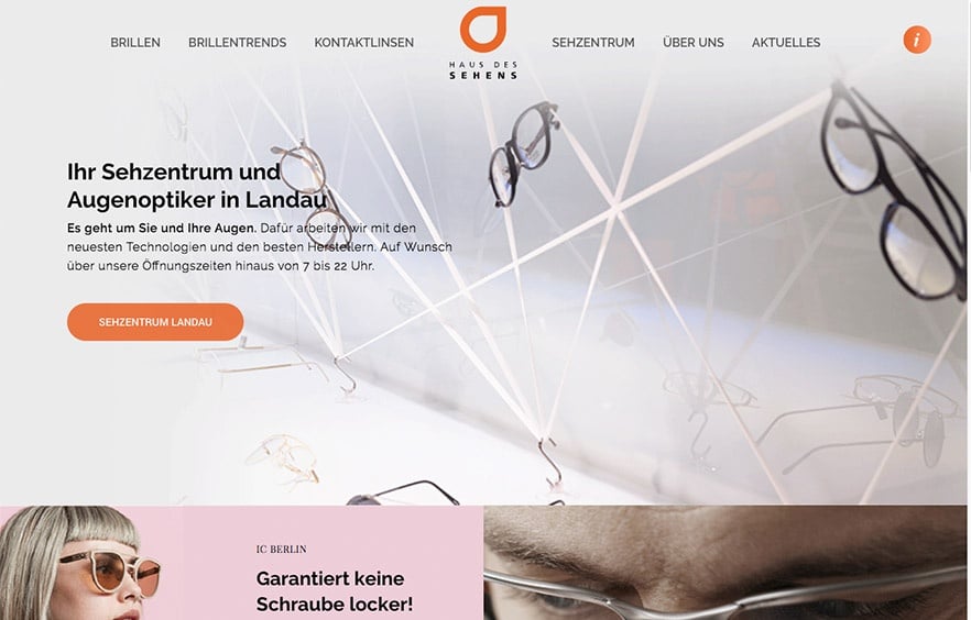Website Relaunch Haus Des Sehens