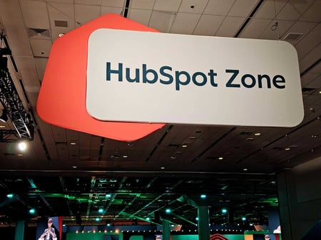 hubSpot Zone sign